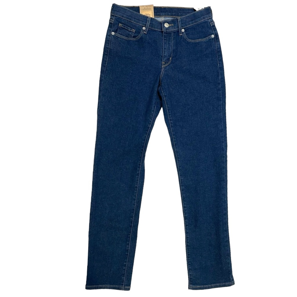 NEW Levi's Classic Straight Leg Mid Rise Women's Denim Jeans 26x32 NWT 90s